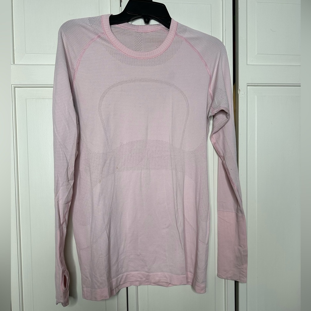 Lululemon Light Pink Swiftly Tech Size 8 - image 1